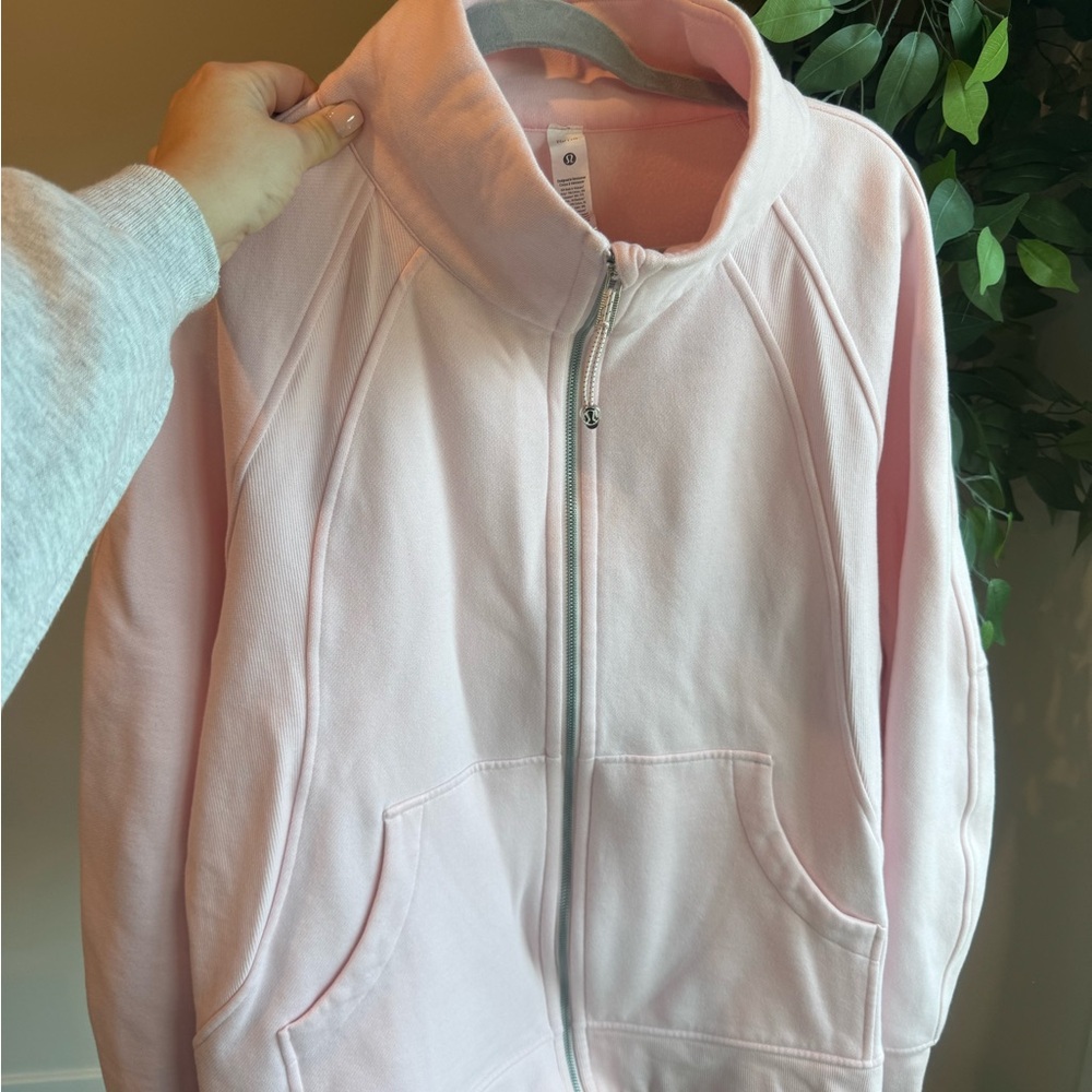 Lululemon Scuba Oversized Funnel Neck Full Zip Sweatshirt Long